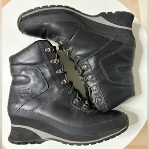 Leather Timberland ankle boots